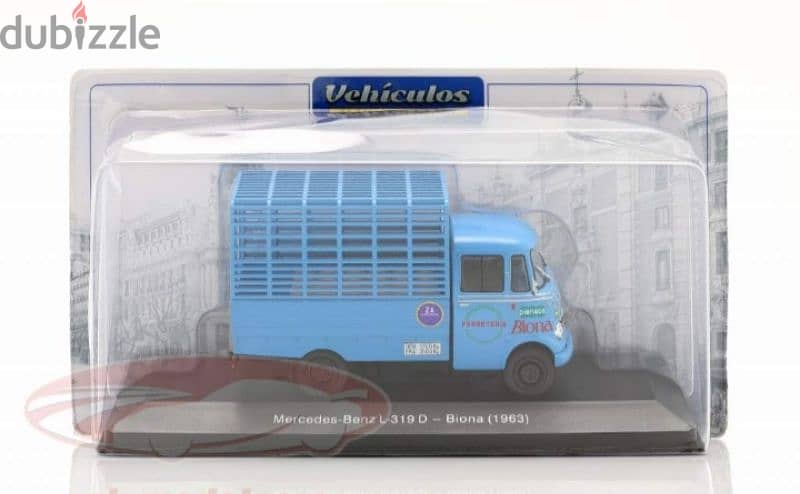 Mercedes Truck L319D (1963) diecast car model 1:43. 5