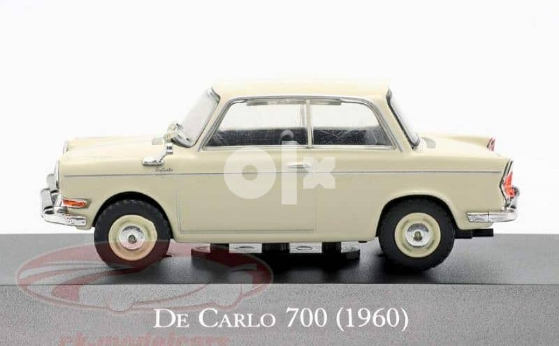 BMW De Carlo 700 (1960) diecast car model 1:43. 2