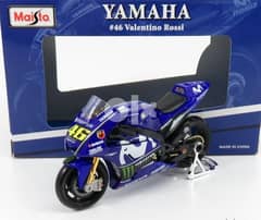 Yamaha YZR-M1 (Valentino Rossi 2018) diecast motorcycle model 1:18.