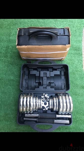 set dumbell chrome 30 kilo 70/443573 RODGE 1