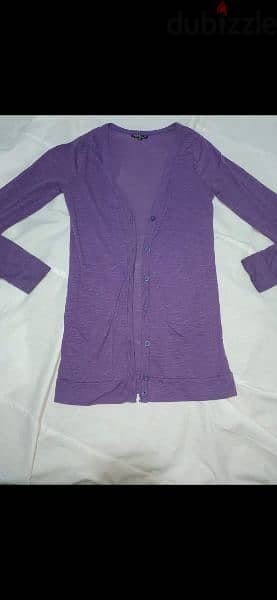 cardigan only in purple s to xL 6