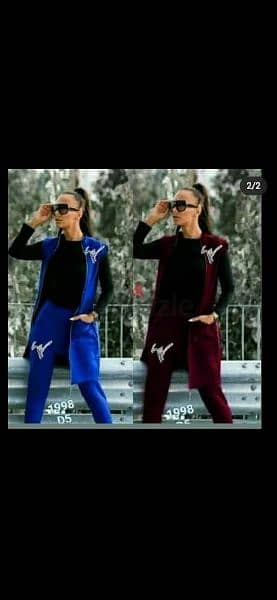 survetment jilet and pants 2pcs set 2 colours m to xxxxL Turkeh 1