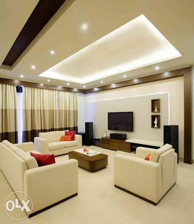 متعهد ديكور بيوت و محلات تصميم تنفيذ ترميم اكساء ديكور داخلي مقاولات