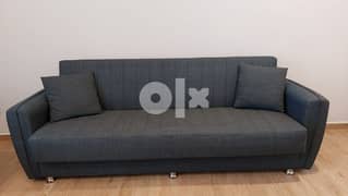 Super Comfortable like new SofaBed with huge storage compartment