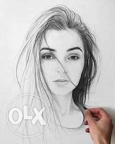 اطلب رسم صورة رسام artist رسم صور شخصية فحم زيتي Drawing اطلب whatsap 5