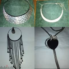 necklaces 1 piece of each item 2= 15$