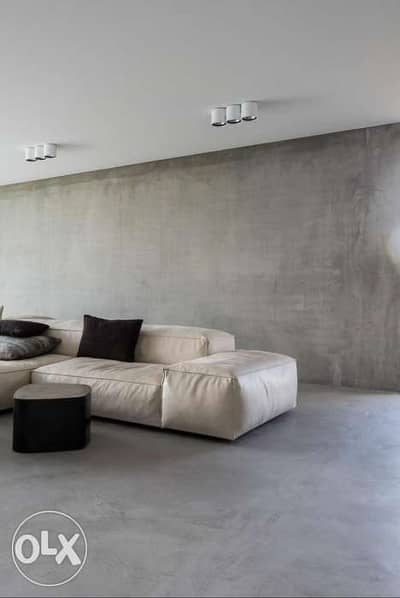 Concrete interiors ديكور باطون ترميم منازل احدث الديكورات