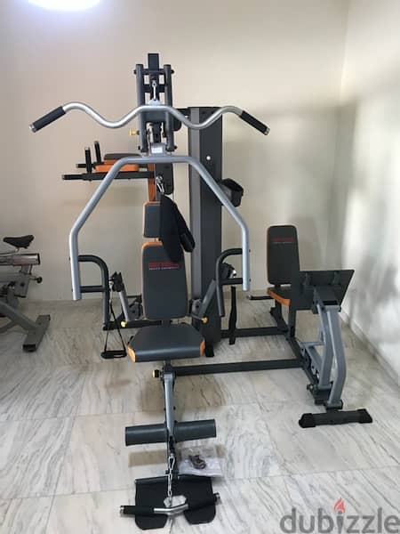 olympic home gym 100 kg weight stacks 1