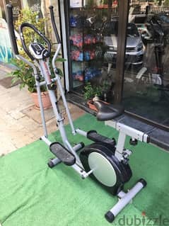 elliptical byke like new we have also all sports equipment 0