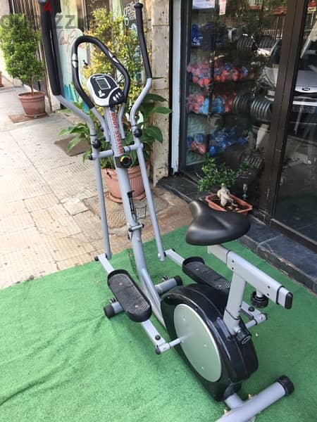 elliptical byke like new we have also all sports equipment 1