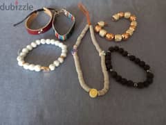 Bracelets:
