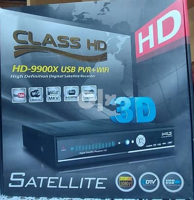 Satellite Receiver like new Usb ,HDmi, Hd, Wifi supports