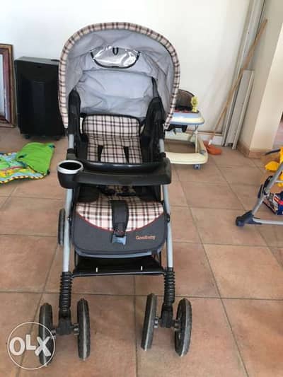 Stroller and car seat/ poussette and car seat