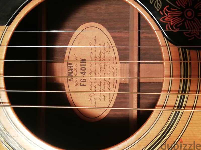 YAMAHA FG-401W 1975 Vintage Acoustic Guitar (33% Off) 4
