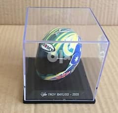 Troy Bayliss Moto GP (2005) Helmet plastic model 1:5 0