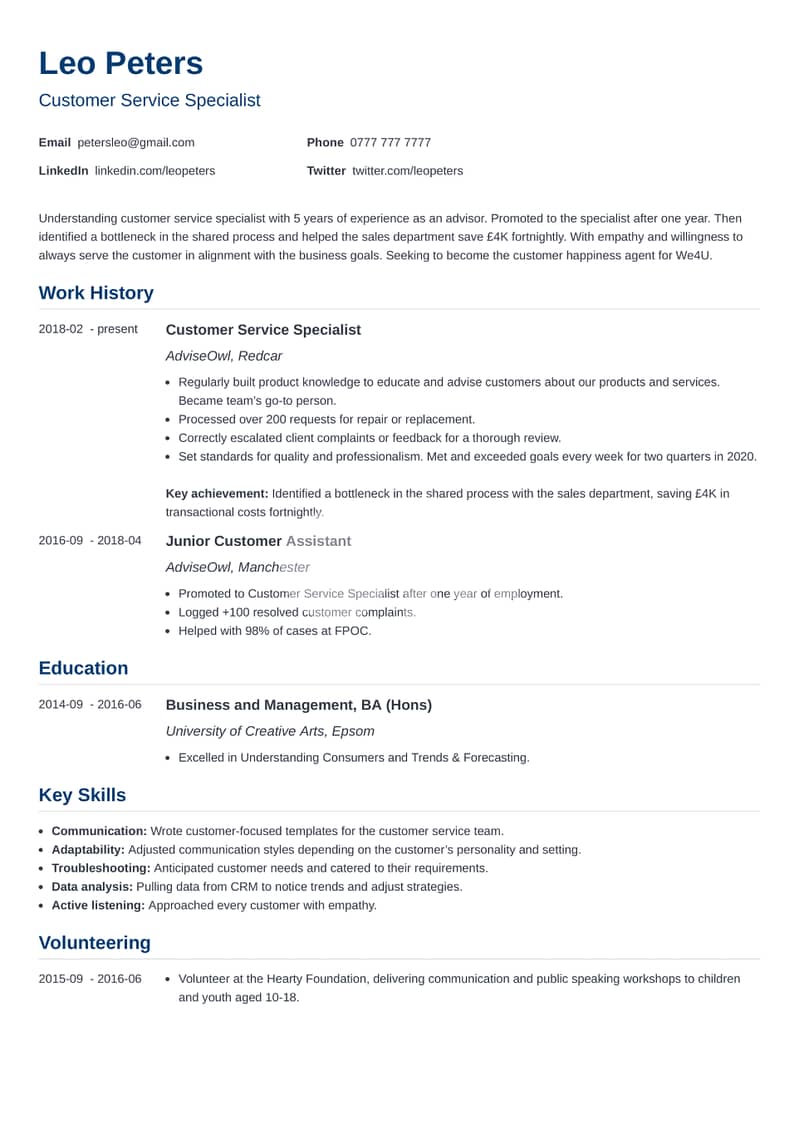 Professional Job-Winning CV Maker 4