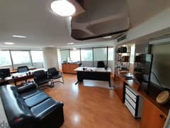 184 Sqm | Fully furnished Office for rent in Jisr El Bacha 0