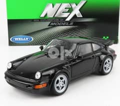 Porsche 964 Turbo (1990) diecast car model 1:24. 0