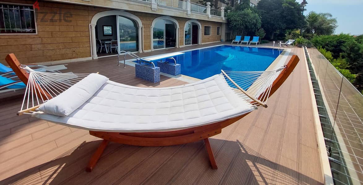 375 SQM Luxurious Villa For Rent in Qornet El Hamra, Metn with Pool 8