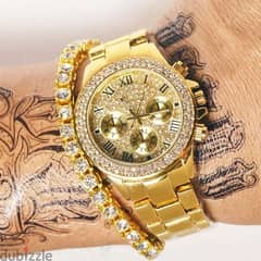 watch copy A Gold Chrono used once
