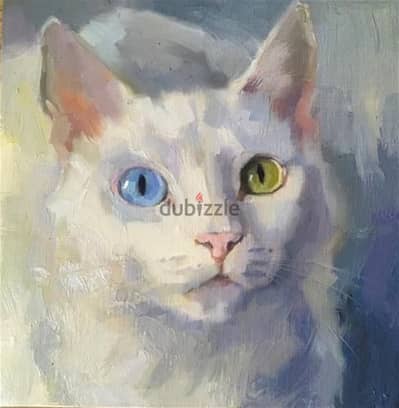 cat painting