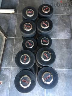 dumbells like new we have also all sports equipment 70/443573 RODGE 0