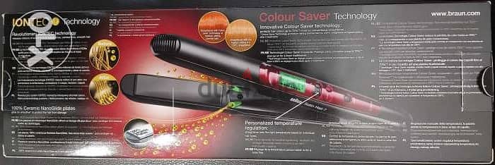 Braun satin hair 7 colour saver & inontec 1