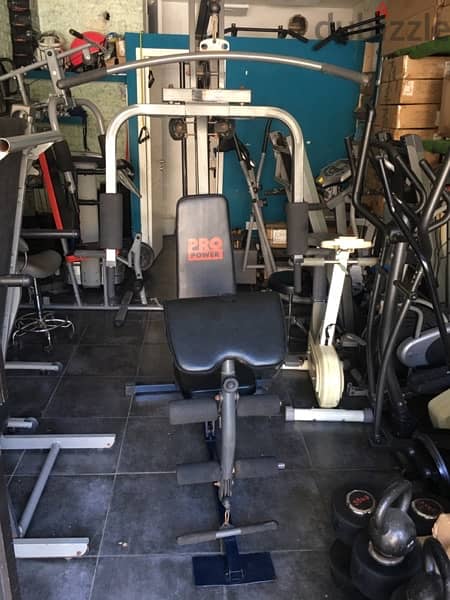 pro power home gym like new we have also all sports equipment 0