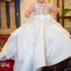 Dress haute cautur for baptism 0