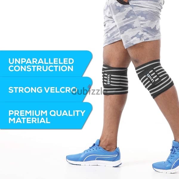Weight Lifting Knee Wraps 4