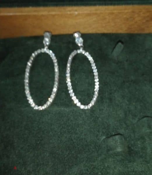 earrings all strass big size 10