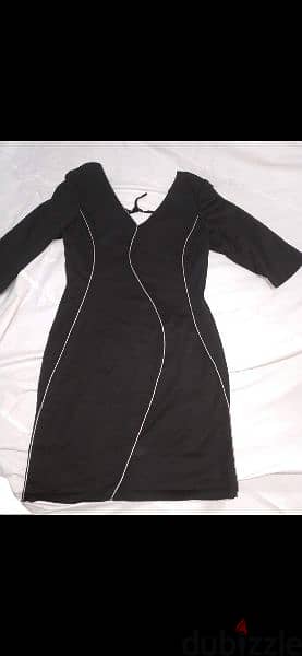 dress black 3/4 sleeve s to xL 3