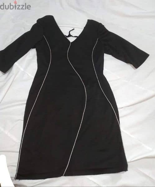 dress black 3/4 sleeve s to xL 6