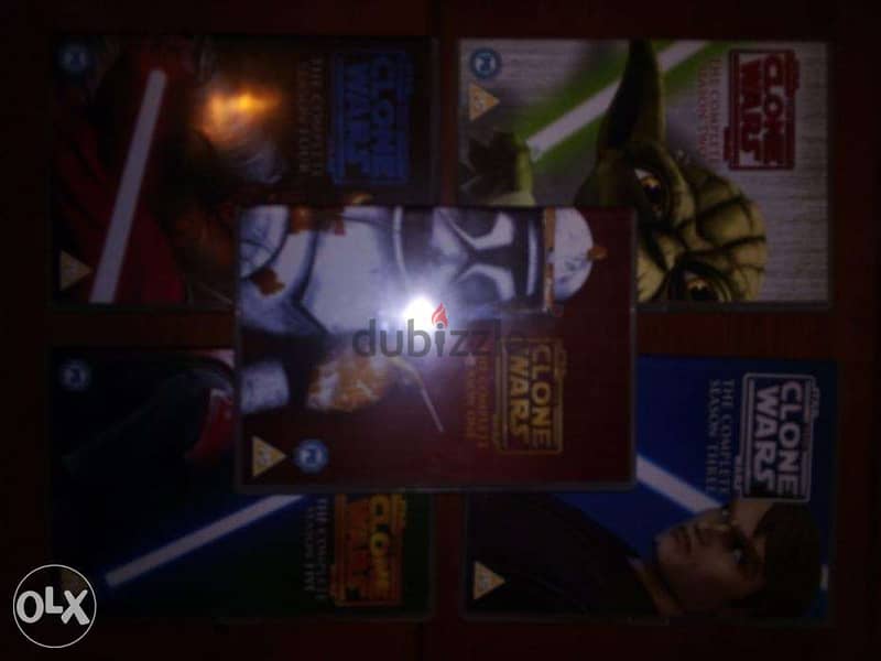 Star wars the clone wars original 5 complete seasons series on dvds 1