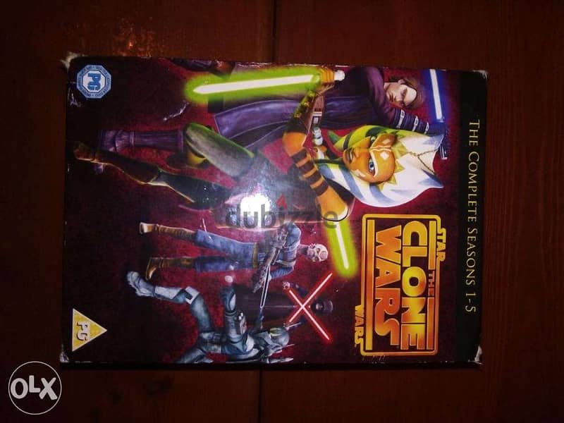 Star wars the clone wars original 5 complete seasons series on dvds 2