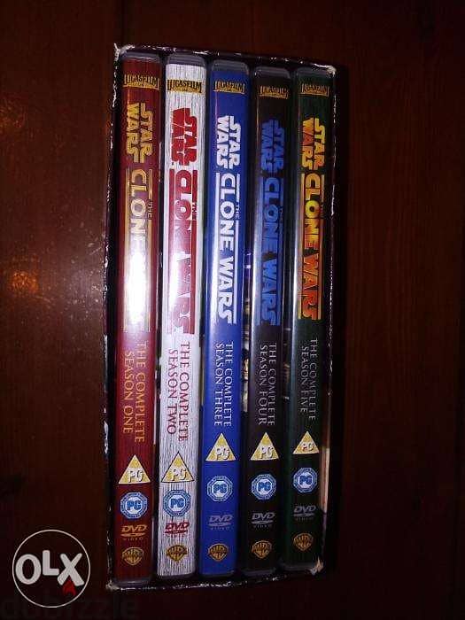 Star wars the clone wars original 5 complete seasons series on dvds 3