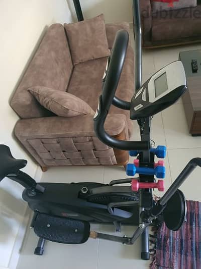 4 in 1 cardio machine 03027072 GEO SPORTS مكنة كارديو تتضمن ٤ حركات