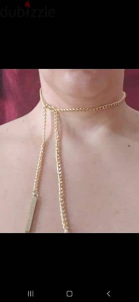 necklace authentic Michael kors necklace double chain 2 colours 5