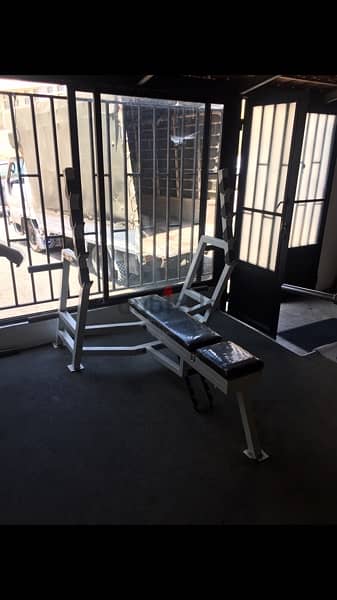 olympic bench press flat incline like new 70/443573 RODGE 2