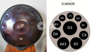 HandPan Drum, 9 notes and 10 notes 0
