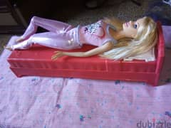 Barbie HOUSE VACATION Mattel2010 great doll flex legs +Bed +BLank=25$ 0