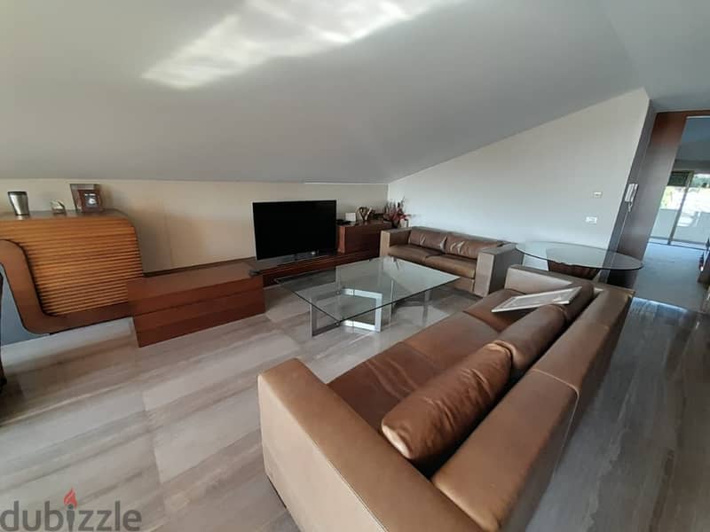 175 Sqm+125Sqm Roof|Fully furnished duplex in Mansourieh/Aylout 6