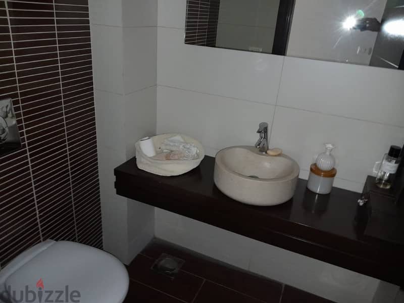 175 Sqm+125Sqm Roof|Fully furnished duplex in Mansourieh/Aylout 17