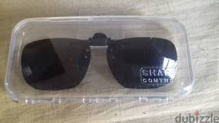 Clip-On Shade Control glasses.