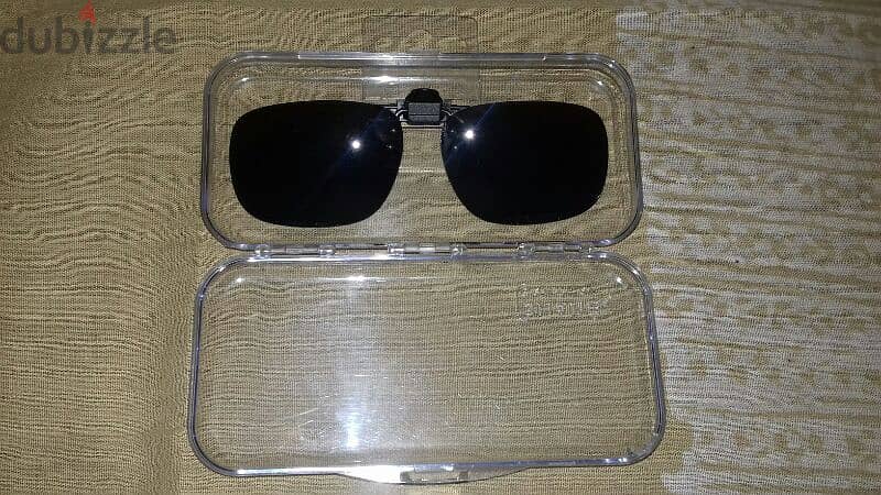 Clip-On Shade Control glasses. 1