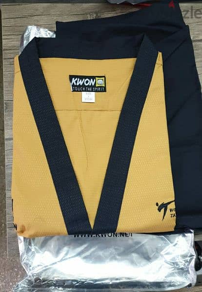 Taekwondo accessories 2 brands: P. A. P & KWON 10