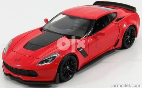 Corvette ZO6 diecast car model 1:24