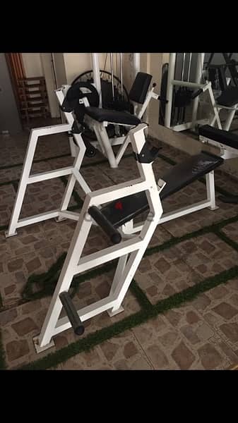 olympic decline bench press like new 70/443573 RODGE 1