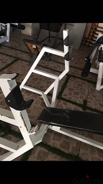 olympic decline bench press like new 70/443573 RODGE 2