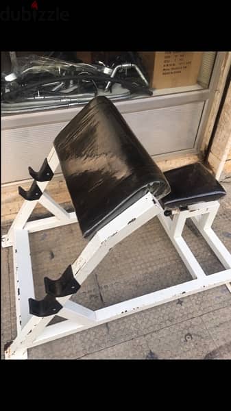 biceps bench like new we have also all sports equipment 1